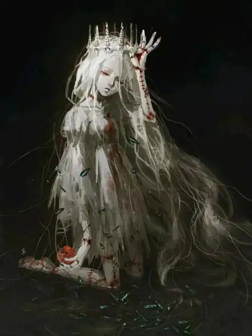 恐怖暗黑的二次元头像