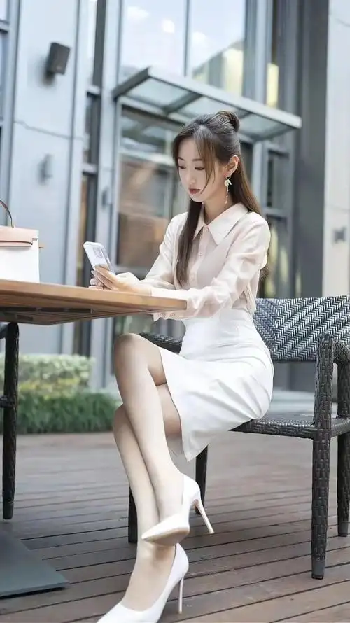 美女穿搭图集:"上班就职"着装,成熟中带点小性感