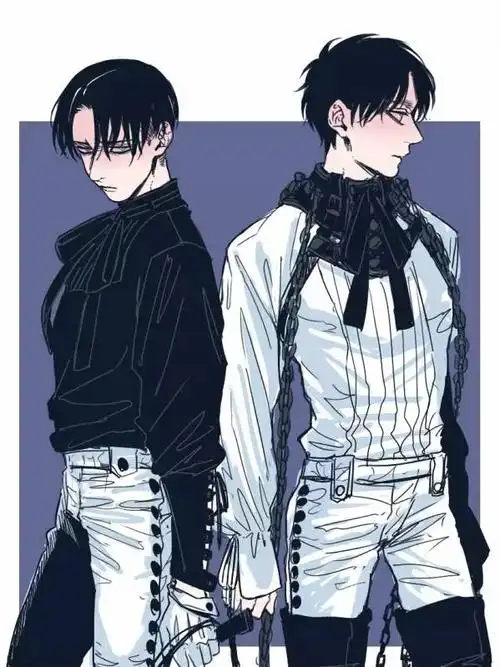 恭喜兵长和艾伦过上了幸福的生活!我们相爱相杀的银土!