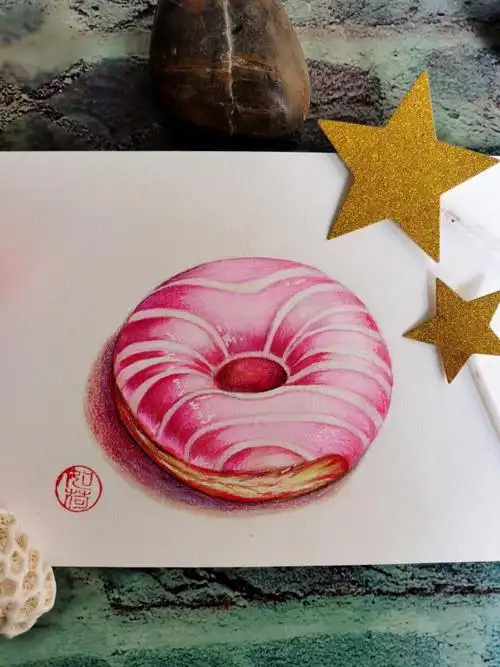 彩铅手绘小甜心