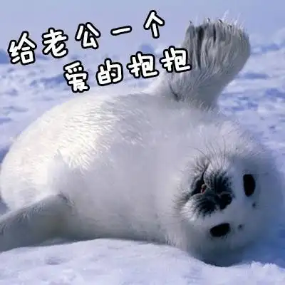 给老公一个爱的抱抱 - 撒一波狗粮,撩老公表情包_老公_萌萌哒_撩妹撩