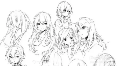 动漫人物绘画教程