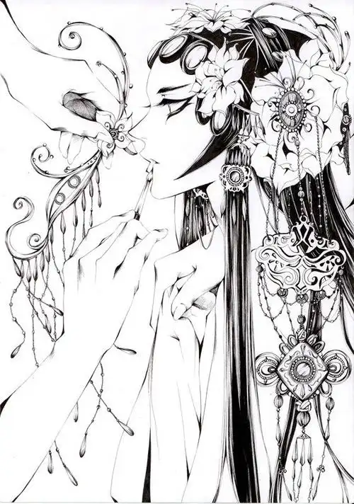 古风手绘-动漫图片-q友乐园