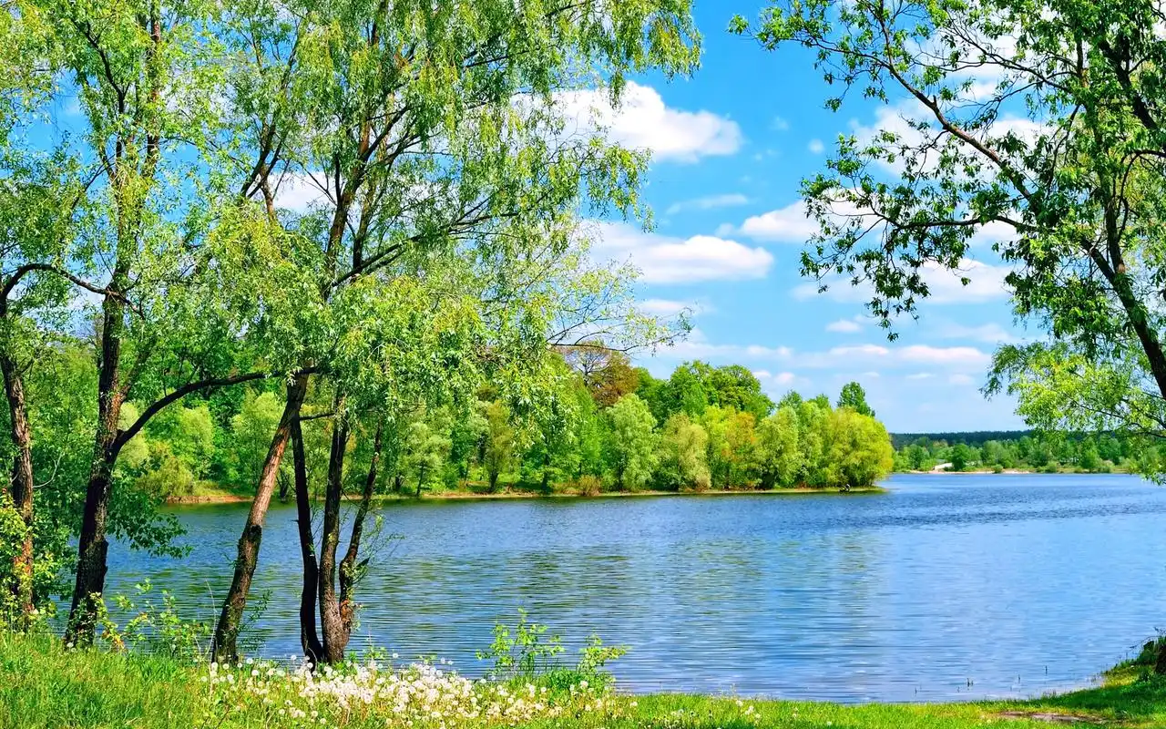 清新怡人的自然山水风景电脑壁纸图片下载