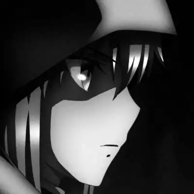 动漫黑暗冷血男生头像