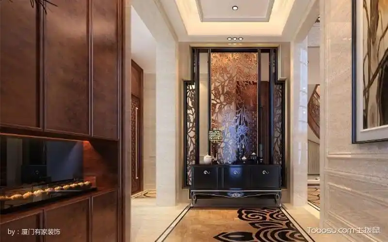 玄关图片欣赏装修图片-土拨鼠2022进户门玄关图片欣赏装修效果图专区