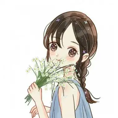 手绘女生头像唯美气质,真人手绘太美丽了-卡通头像