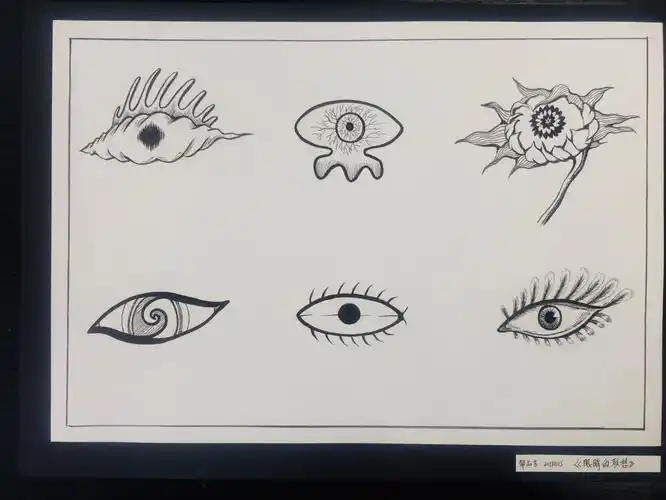 以下这些是最近的设计练习,很有意思,喜欢  眼睛的联想(一)