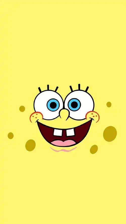 海绵宝宝可爱卡通图片手机壁纸