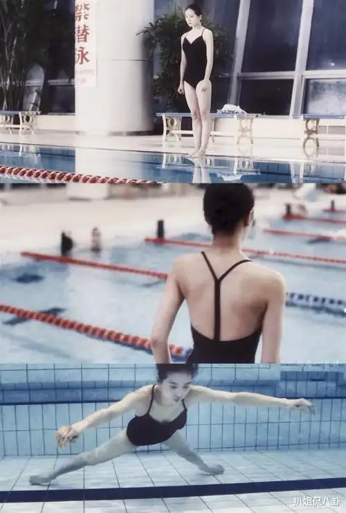 杨幂刘亦菲刘诗诗游泳美人们都是出水芙蓉前凸后翘身材一级棒