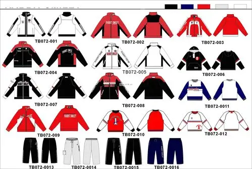 运动(校服设计图)作品-运动(校服设计图)款式图