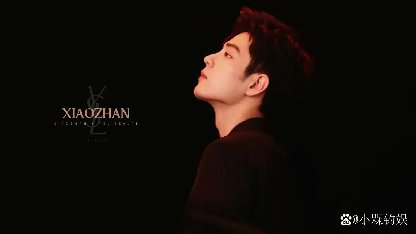 肖战的电脑壁纸来了,这一组图片设计得很高级,人帅气,图也贵气.#肖战