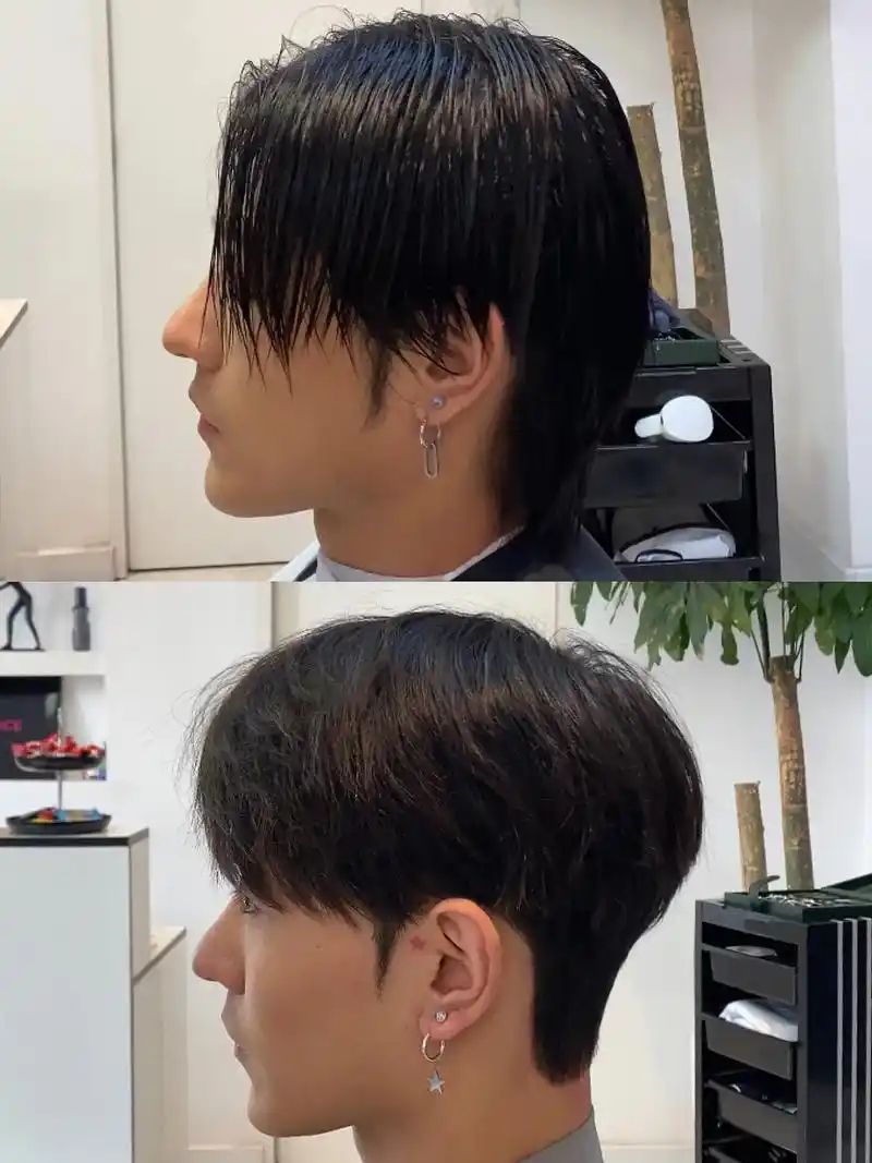 气质比长相更重要对吧?  #韩式气垫烫 #服帖烫  #男士发 - 抖音