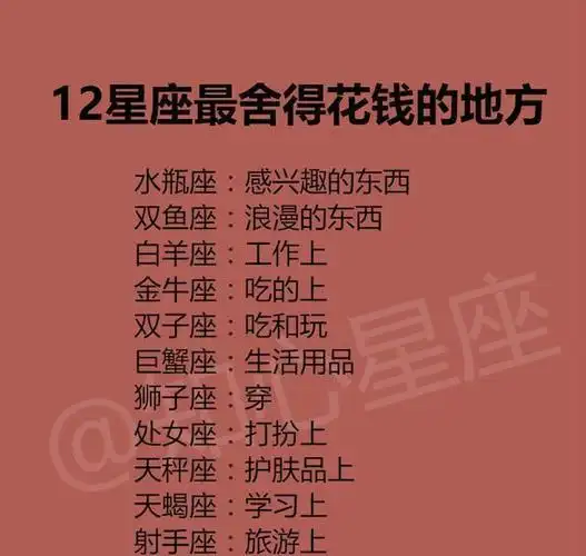 【十二星座的脸值多少钱】处女座的脸值多少?