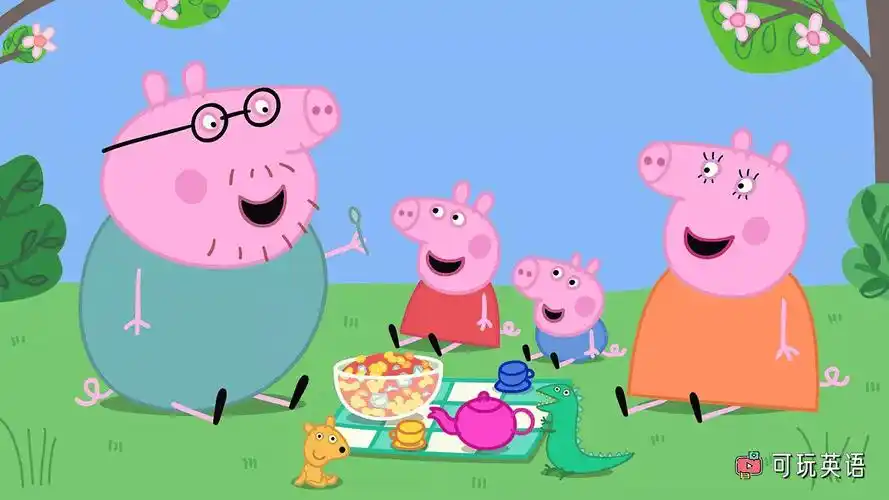 《peppa pig》小猪佩奇英语动画片,适合0-6岁,第1/2/3/4/5/6/7季,全