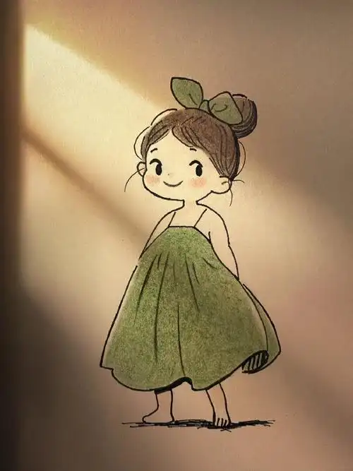 彩铅画 | 可爱女生合集#画画