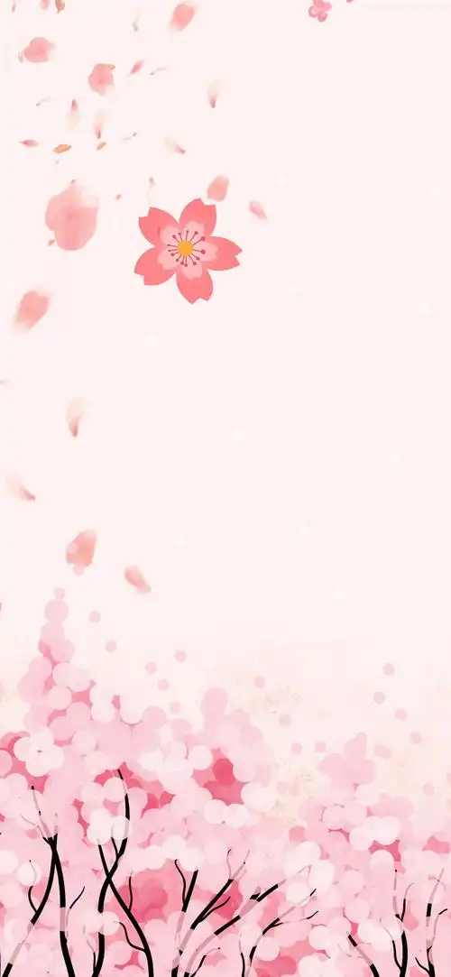 纯美的动漫樱花