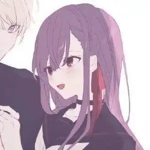 情头简约清新qq情侣头像一男一女