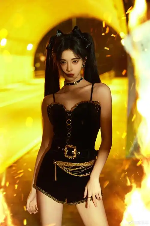 跨年节目单##鞠婧祎双马尾辣妹