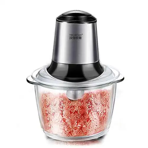 家用绞肉机料理机小型电动搅馅切菜碎肉机搅拌机小家电厨房电器不