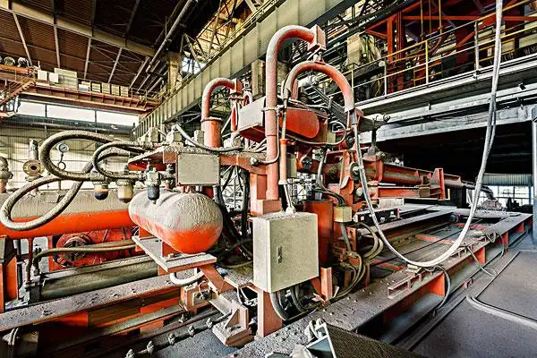 大型,工业,电动,设备,阀门,压力,瓶,钢铁厂