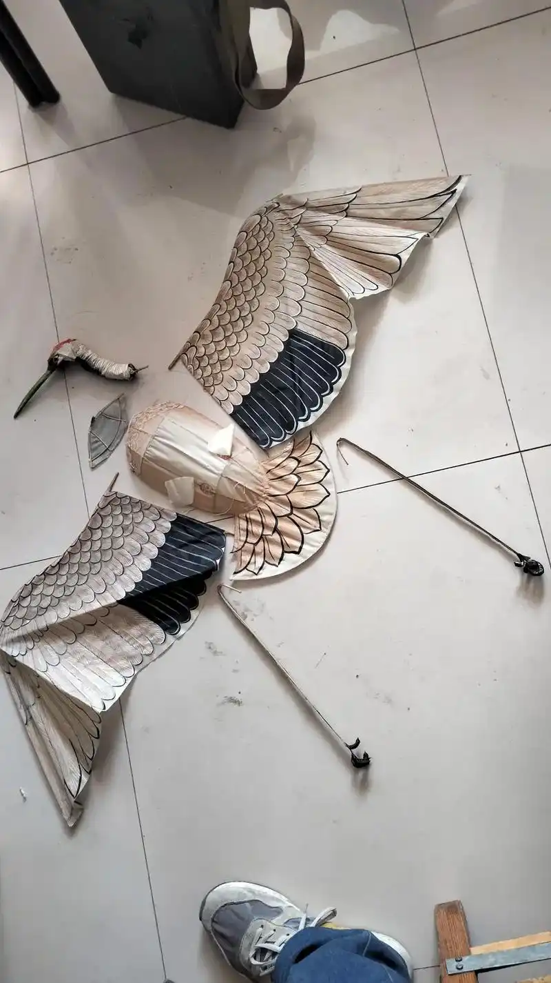 八十年代的手工老风筝