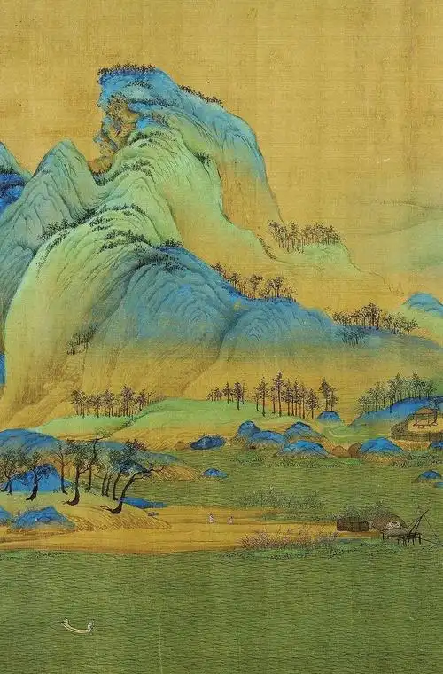 千里江山图北宋王希孟