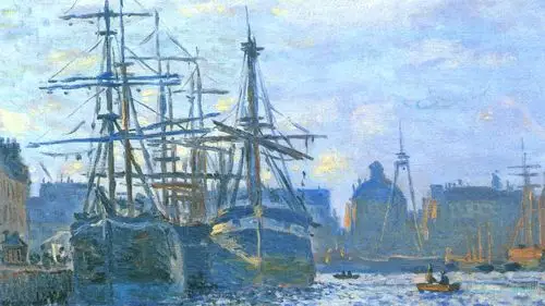 莫奈油画高清电脑壁纸