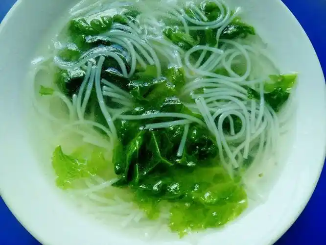 青菜粉丝汤豆角沥米饭98【晚餐】梨子【午点】玉米羹炒面【午餐】