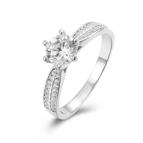 培育钻石戒指厂家直供人工实验室cvd裸钻批发人造定制1克拉钻戒女