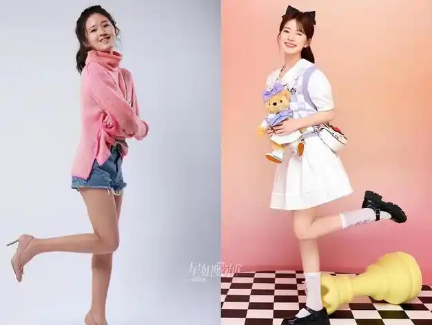 赵露思的童年照片见证了她的完美蜕变,也让我们看到了她不断成长的