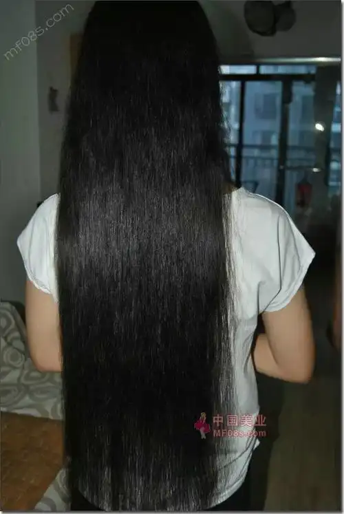 便宜出售少妇63厘米纯黑秀发-huang170# 交易_中国长发