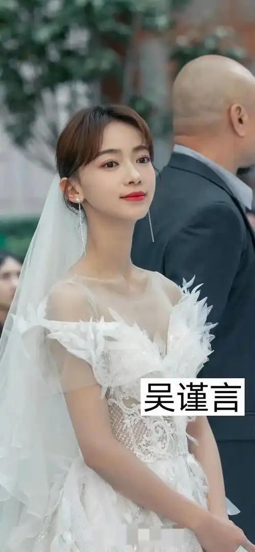 女明星穿婚纱的样子谁最美