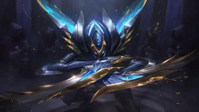 皮肤是冠军卡兹克,但重点是卡兹克身上有着所有刺客都具有的共同点