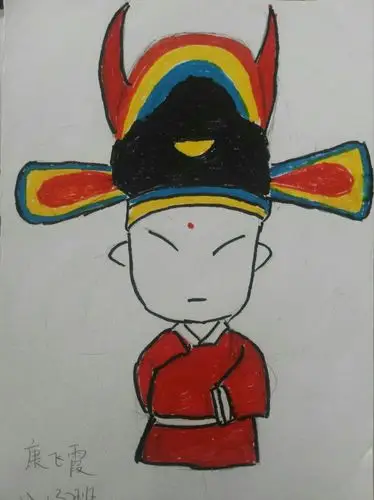 "你眼中的戏曲人物"——十四中"戏曲进校园"活动之二