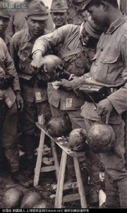 二战日军吃活人的