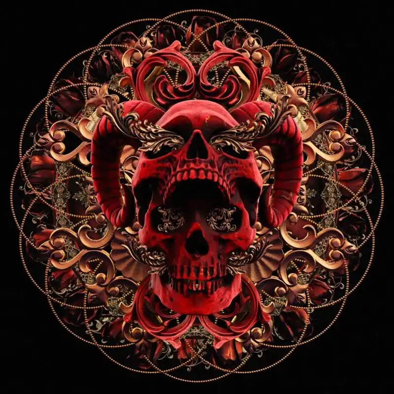 骷髅头像 微信头像qq头像