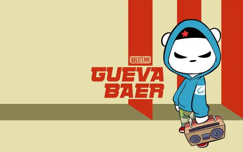 格瓦熊复古潮牌壁纸