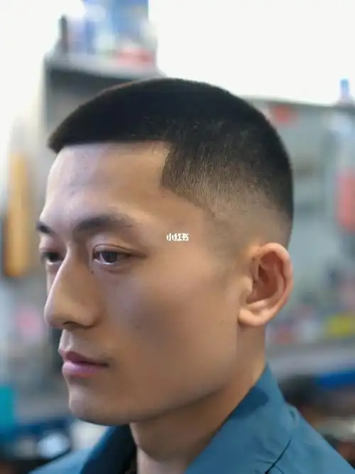 发型分享美式圆寸