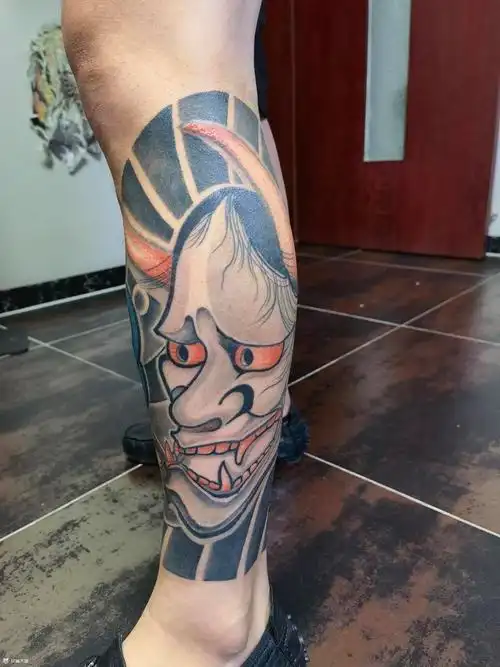 包小腿,阿多福,般诺_纹身图案手稿图片_慧慧的纹身作品集