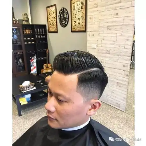 潮男二八分发型复古经典变身潮流趋势