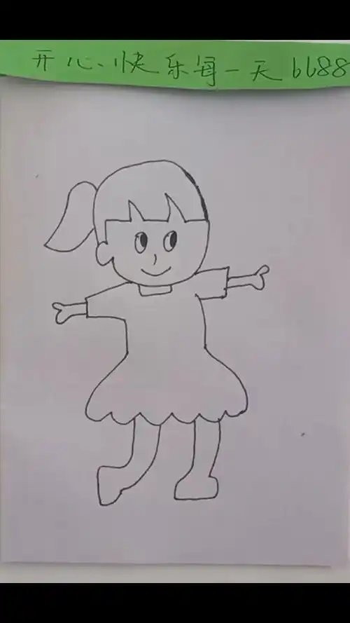 [才艺打卡]穿裙子跳舞的小女孩