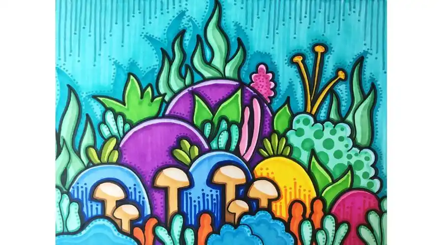 儿童画##马克笔手绘插画