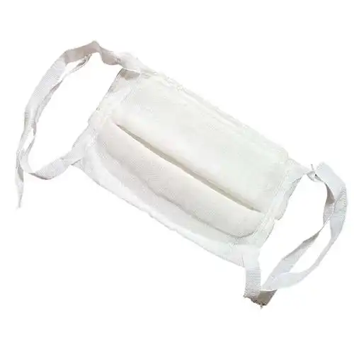 24层纱布口罩脱脂棉纯棉加厚加密白色打磨工业防粉尘劳保口罩