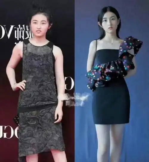 张子枫健身前后对比