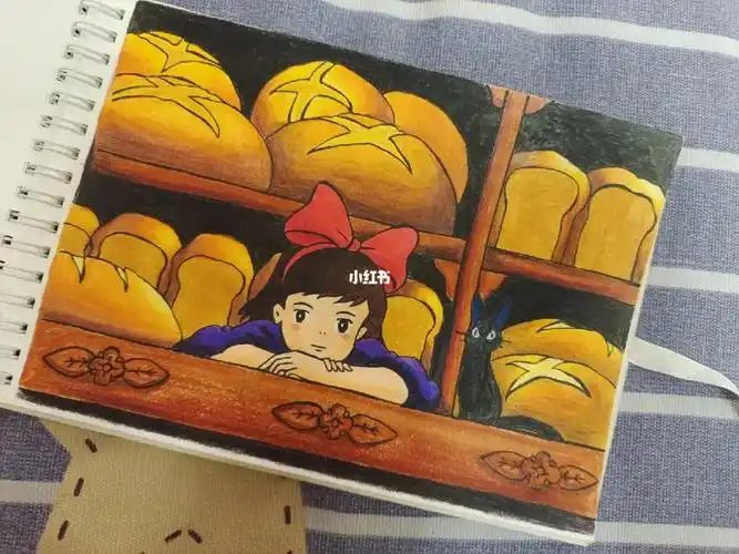 宫崎骏动漫手绘