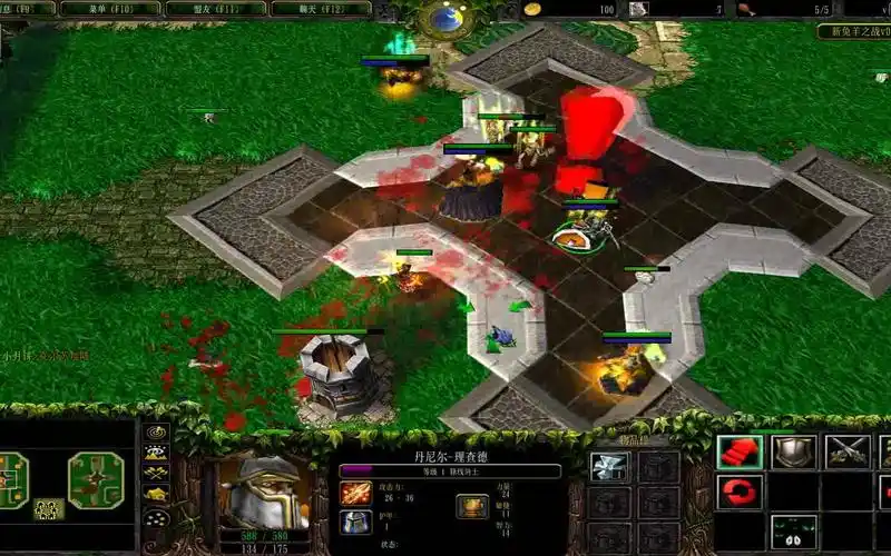 魔兽争霸地图推荐紧张刺激的让二追三兔羊之战bpb磷夜