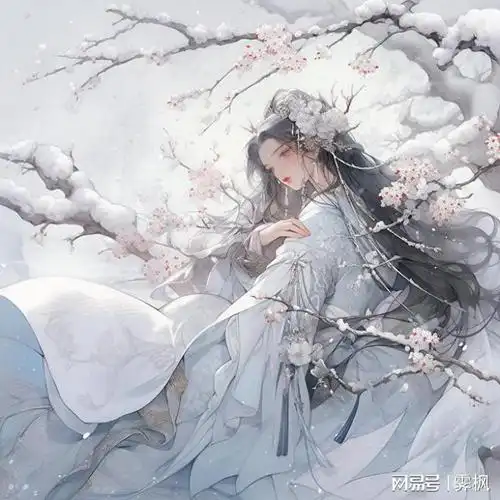 古风女生头像,世间美人皆是花朵_网易订阅