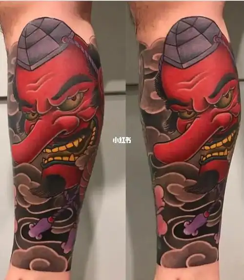 广州纹身师  #刺青  #日式纹身图案  #天狗  #大天狗  #日式传统