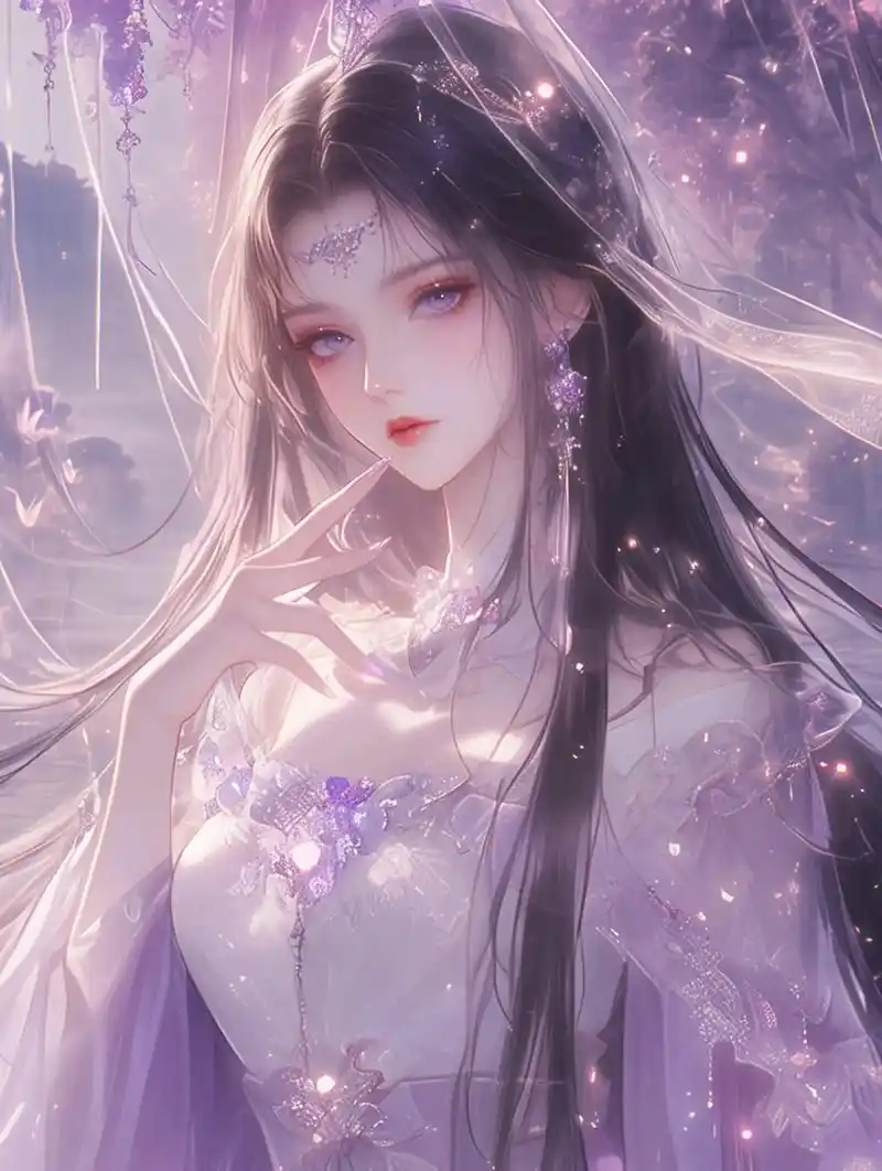 仙气飘飘九尾狐仙.#二次元 #动漫 #御姐 - 抖音